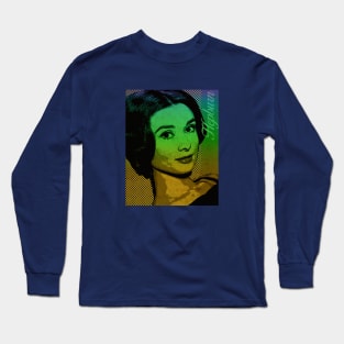 Hepburn Vintage Cinema Long Sleeve T-Shirt